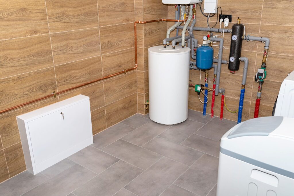 Residential water heater and plumbing system installed in Casselberry